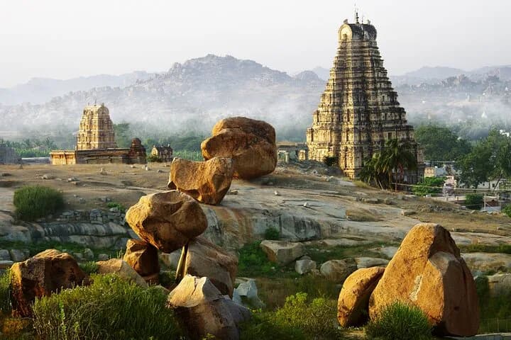 Enjoy local cuisine and see all of Hampi's stunning and well-known sit