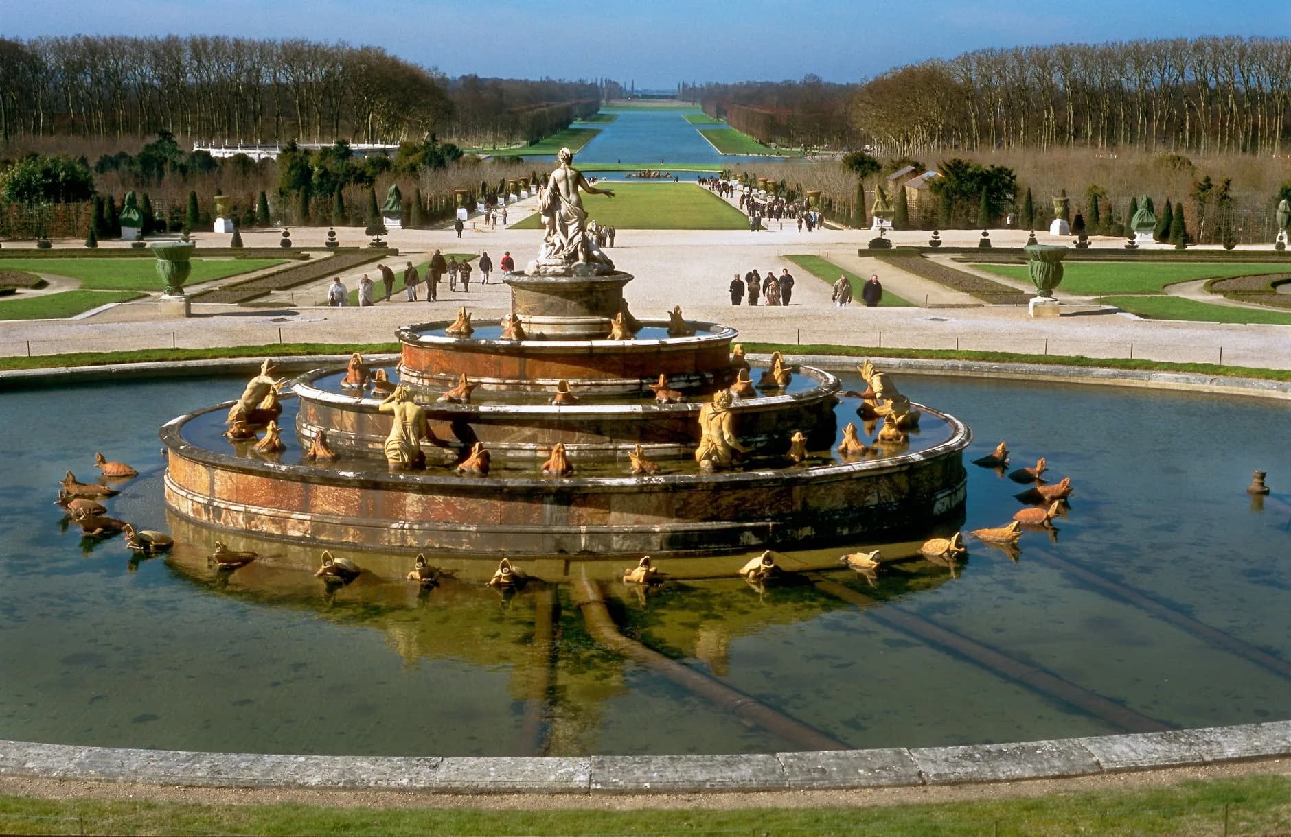 Versailles — The Palace of Versailles and its gardens