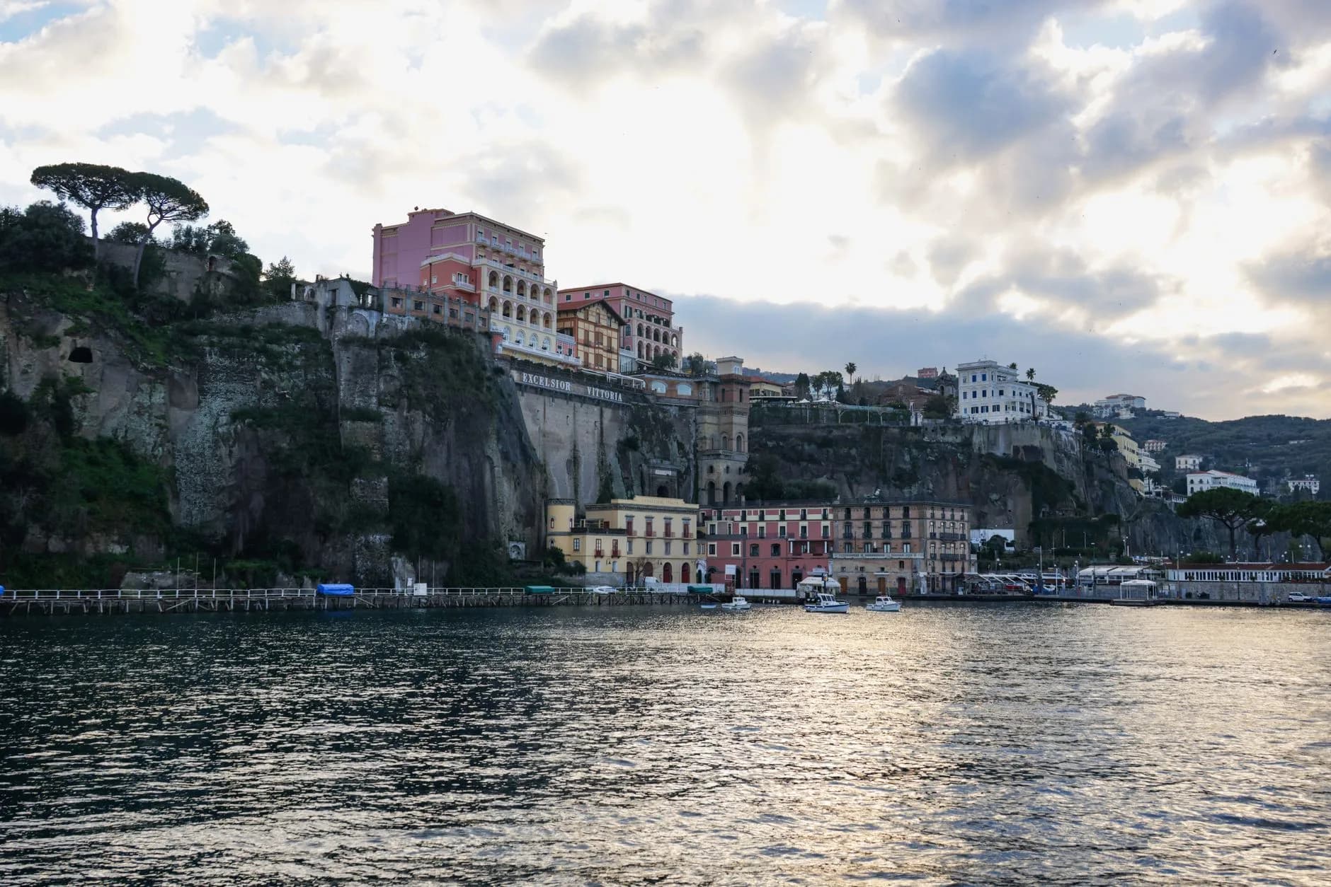 Sorrento — Sorrento's cliffs above the Bay of Naples