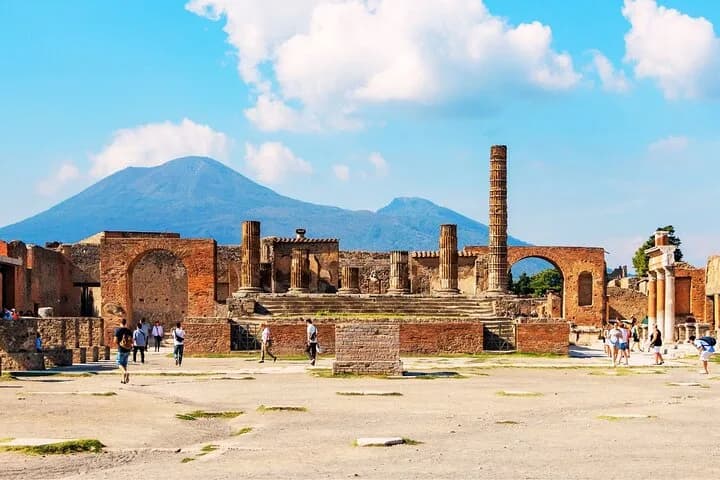 Reserved Entrance to Pompeii Ruins with Digital Audio Guide