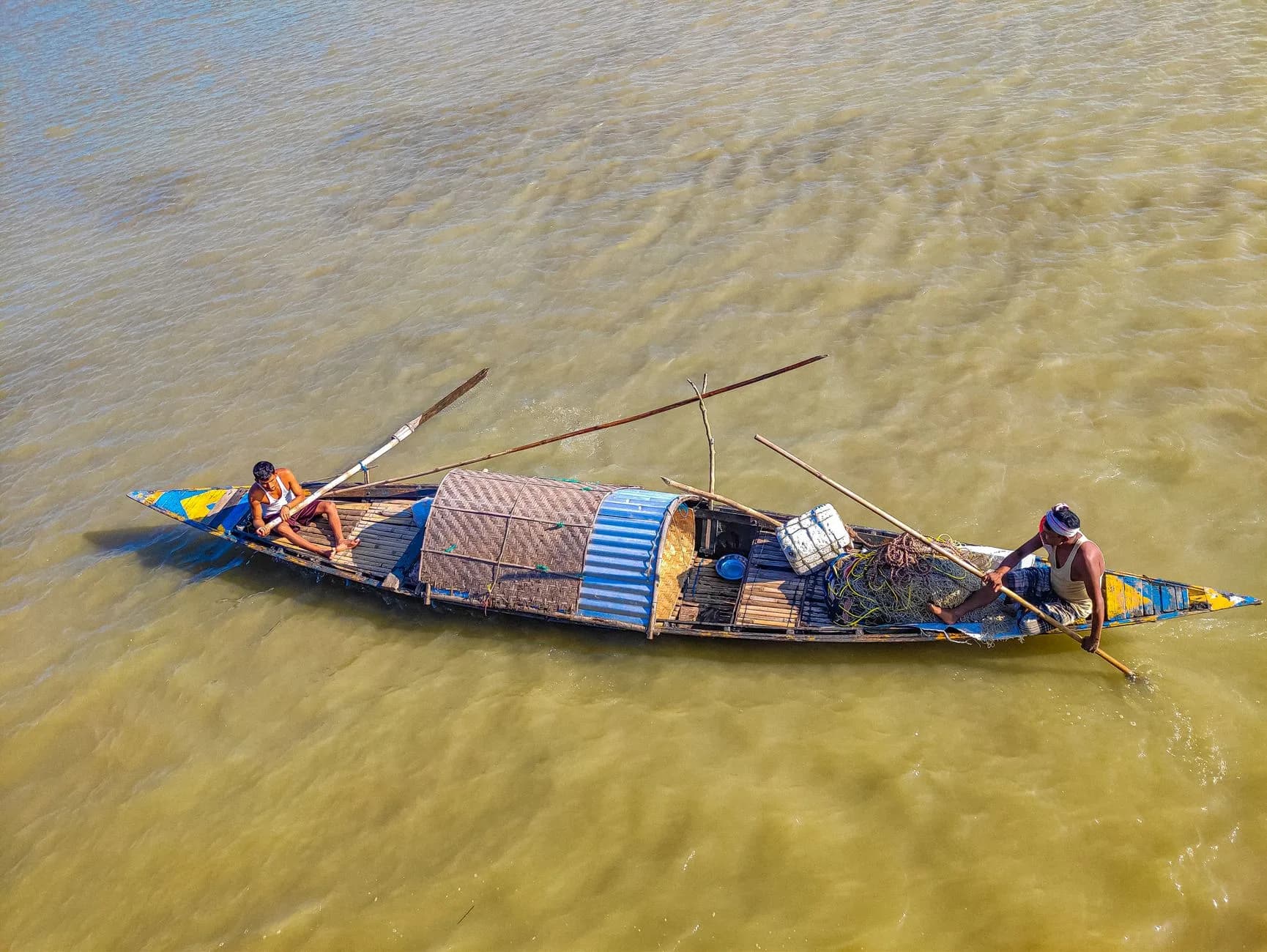 Guwahati — The Brahmaputra river at Guwahati