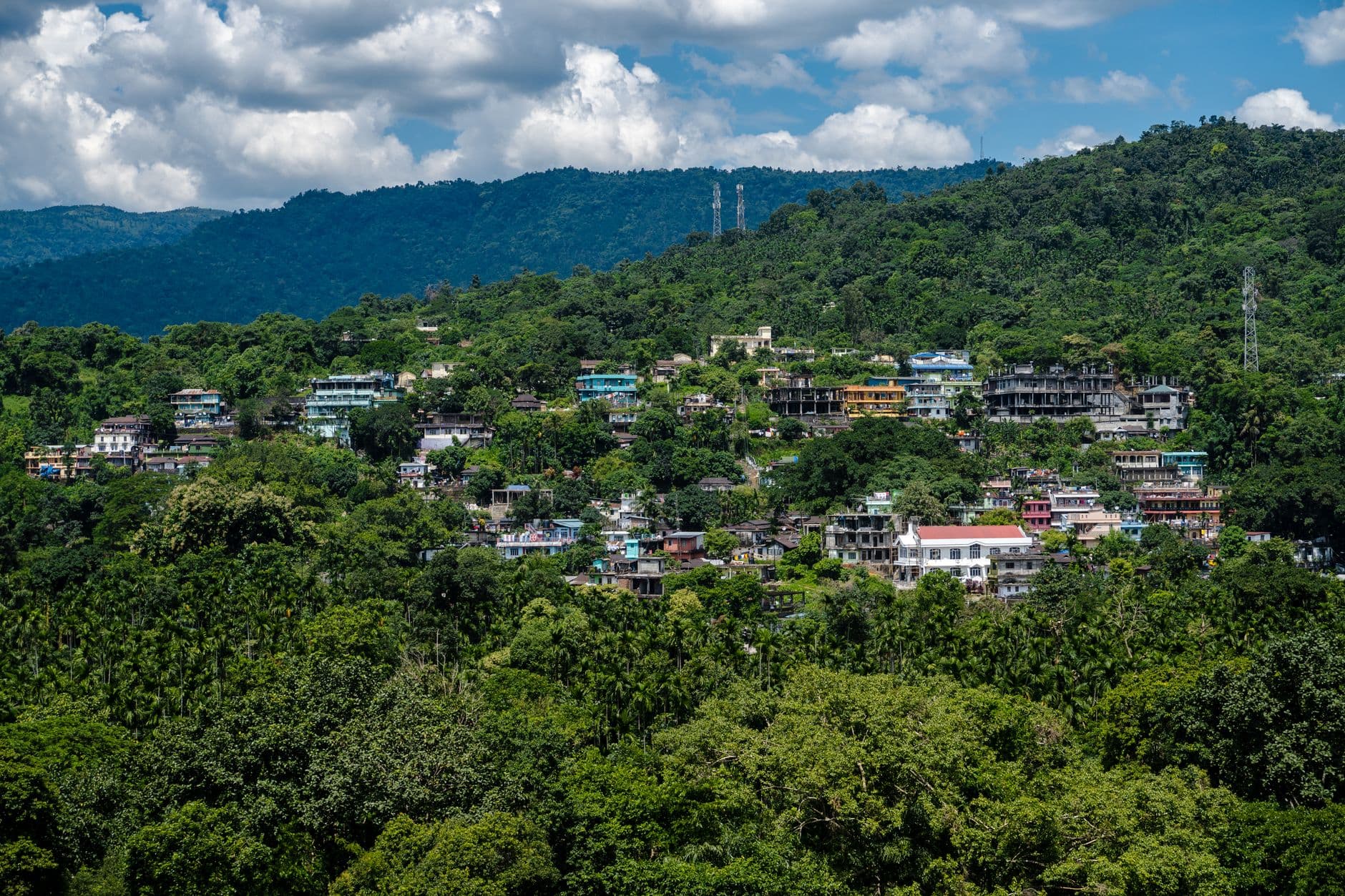 Shillong — Rolling green hills around Shillong, Meghalaya