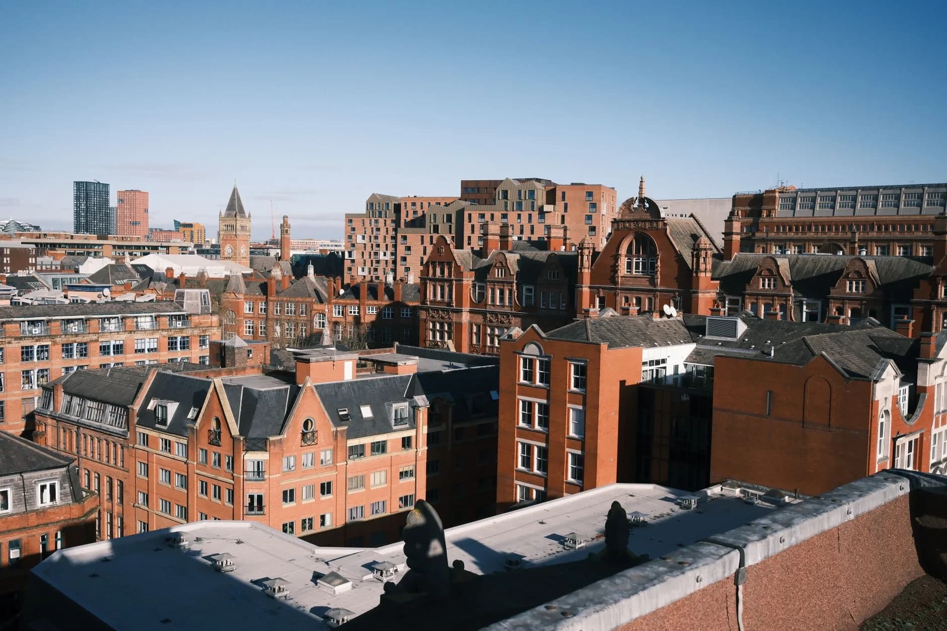 Manchester — Manchester's red-brick and canal skyline