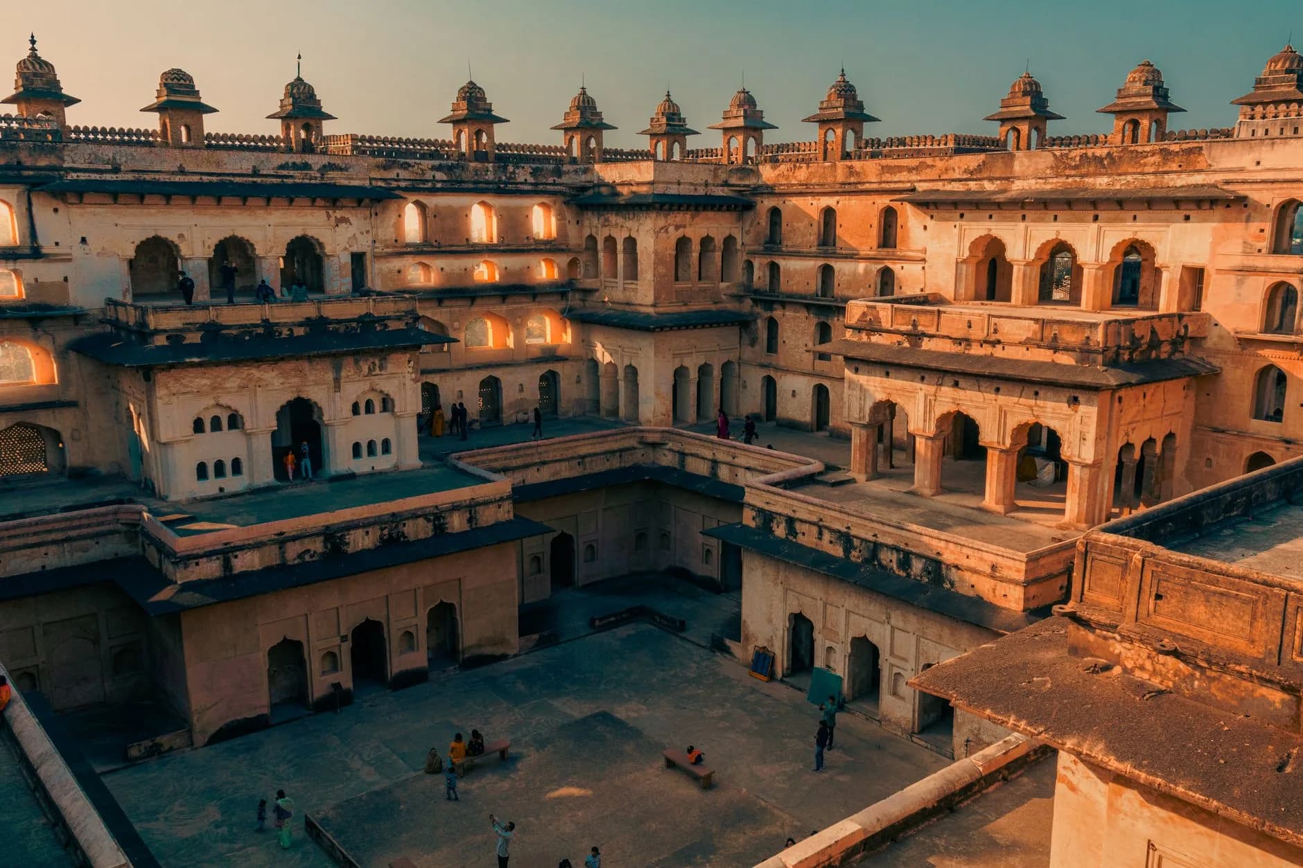 Jhansi — Jhansi Fort on its rocky hill