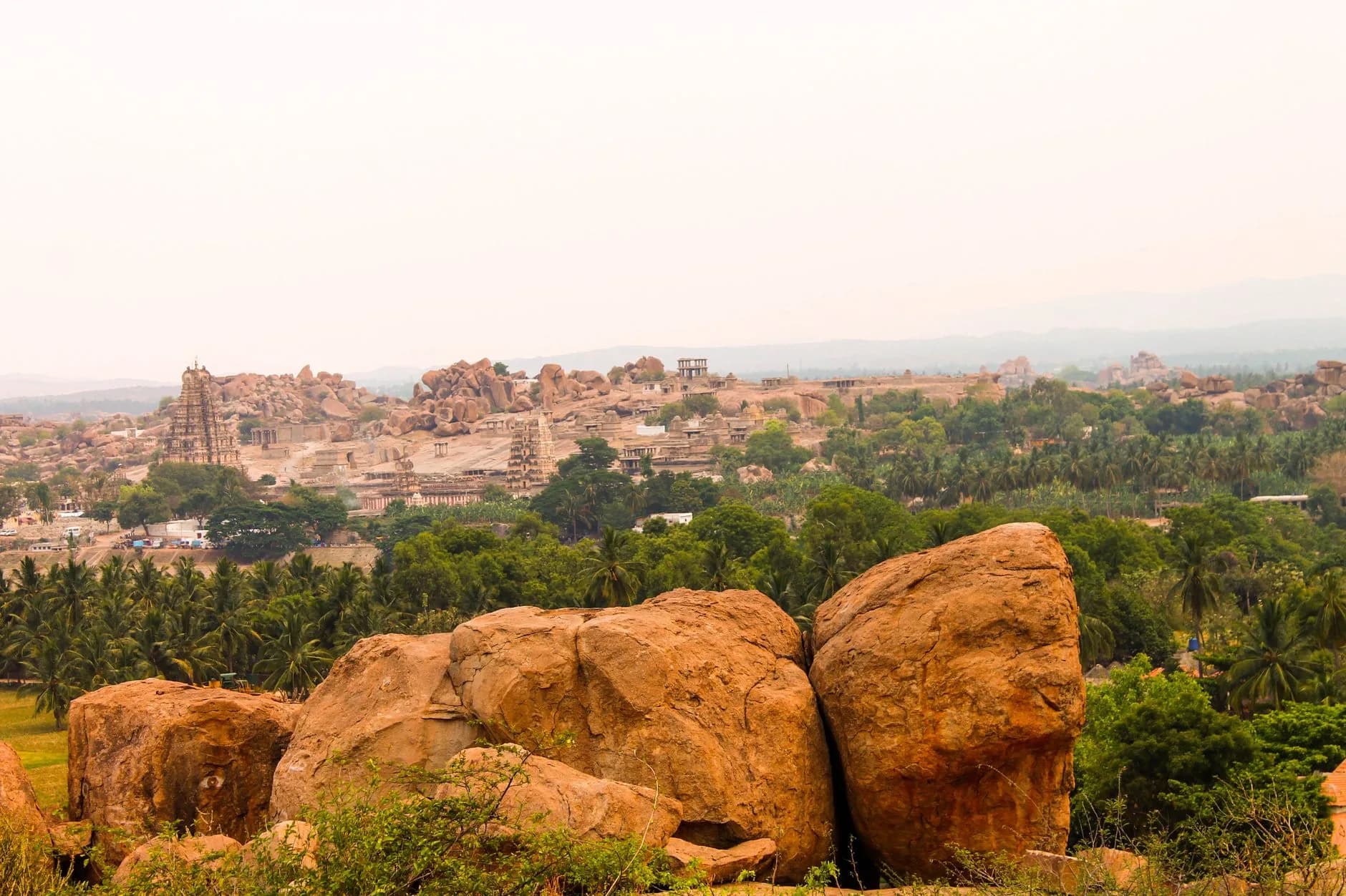 Hampi — The boulder-strewn ruins of Hampi