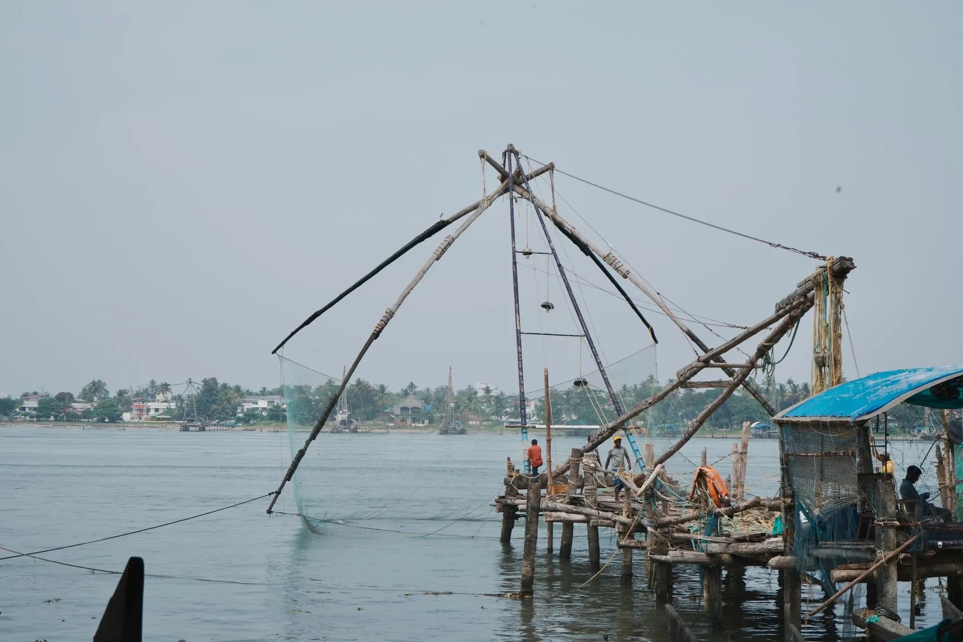 Kochi — The Chinese fishing nets of Fort Kochi